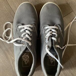 Vans Charcoal Canvas Sneakers